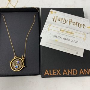Alex And Ani Harry Potter Time Turner Spinner Neck